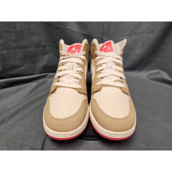 Nike Air Jordan 1 Mid SE (GS) Peanut Butter and Jelly Girls Size 5 NEW NO BOX - Picture 3 of 11